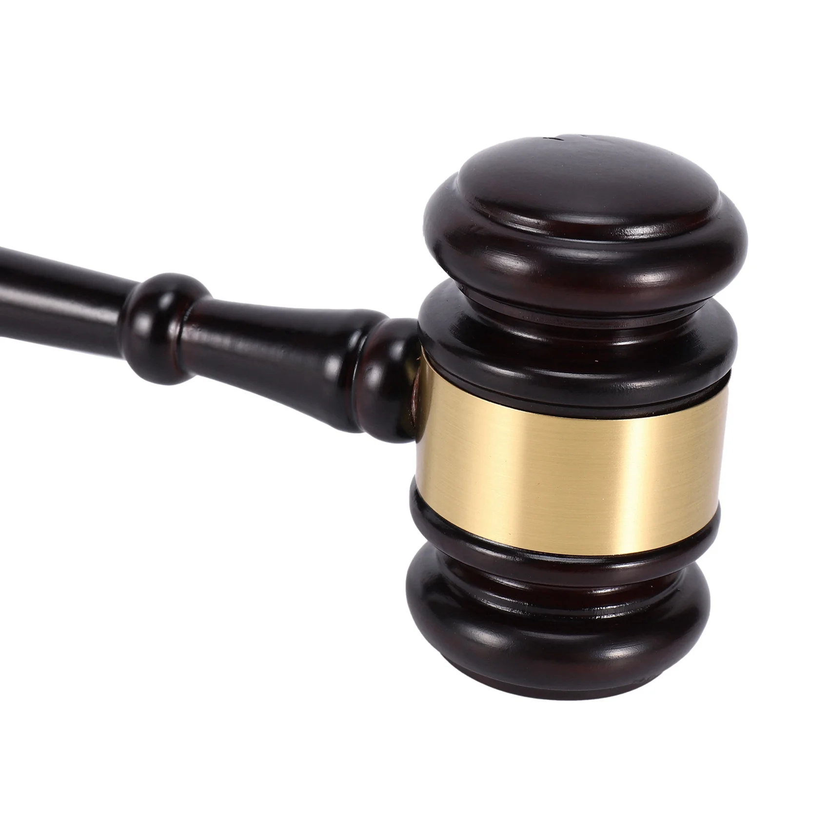 

A63T-2X Wooden Judge's Gavel Auction Hammer With Sound Block For Attorney Judge Auction Handwork