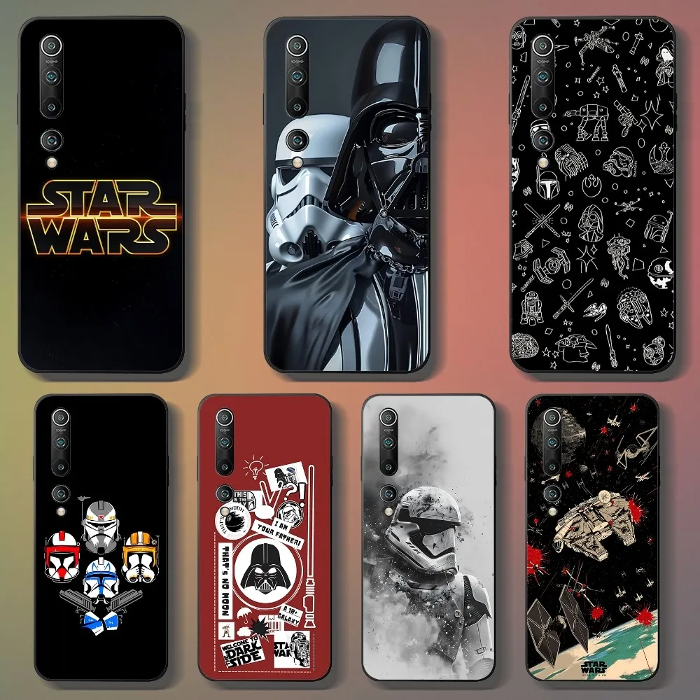 S-Star Movie W-Wars Phone Case For Xiaomi 11 Redmi Note 11 5G 8T 9A 9 10T Note8Pro Note9 12SUltra Black Case