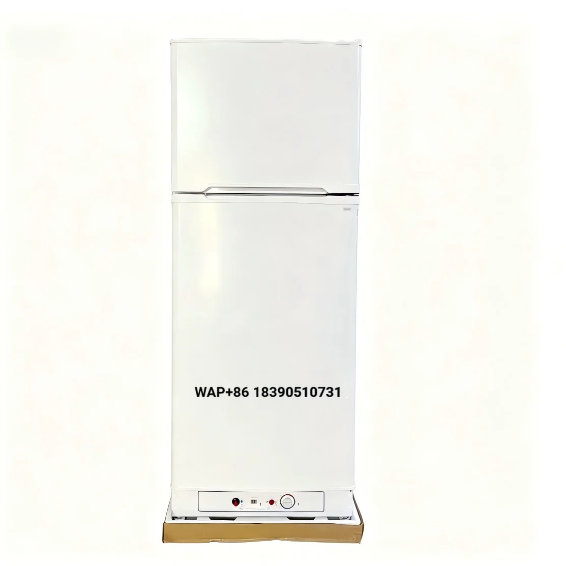 Parago 265L Double Door Top Freezer Propane Gas AC Absorption Car Fridge Refrigerator for RV Camping