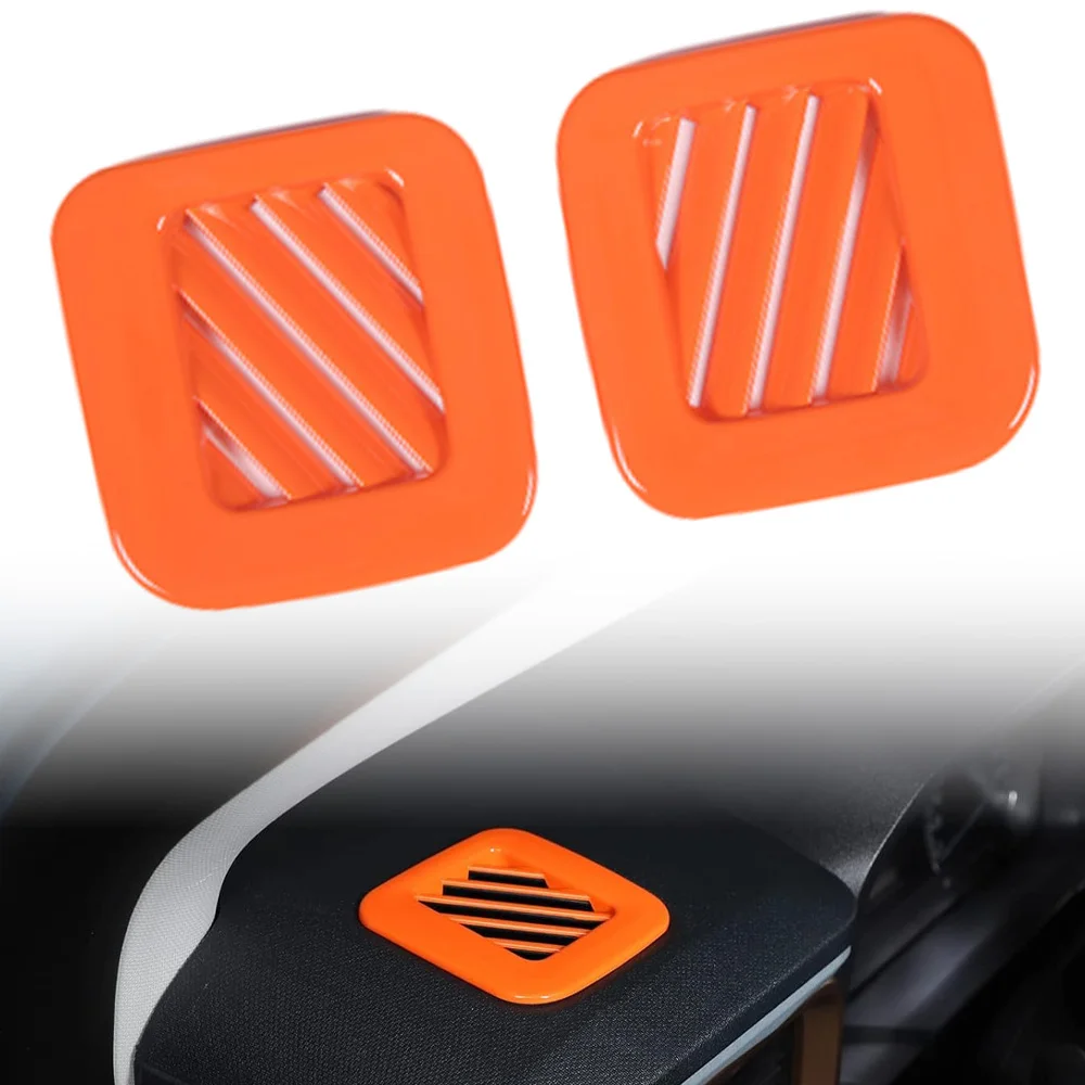 

For Ford Maverick 2022 2023 2024 2025 Front AC Vent Frame Air Conditioning Outlet Trim Sticker Cover Accessories