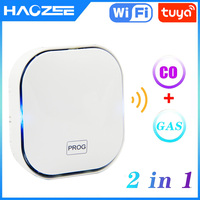 Tuya Smart Life Natural GAS CO Leak Carbon Monoxide Detector WIFI CH4 Methane Combustible Leakage Coal Home Alarm Sensor