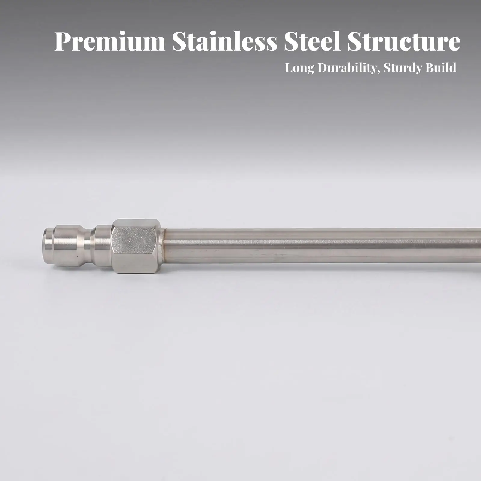 Stainless Steel Cleaning Rod Hasty-Link Adjustable Angle Cleaning Rod
