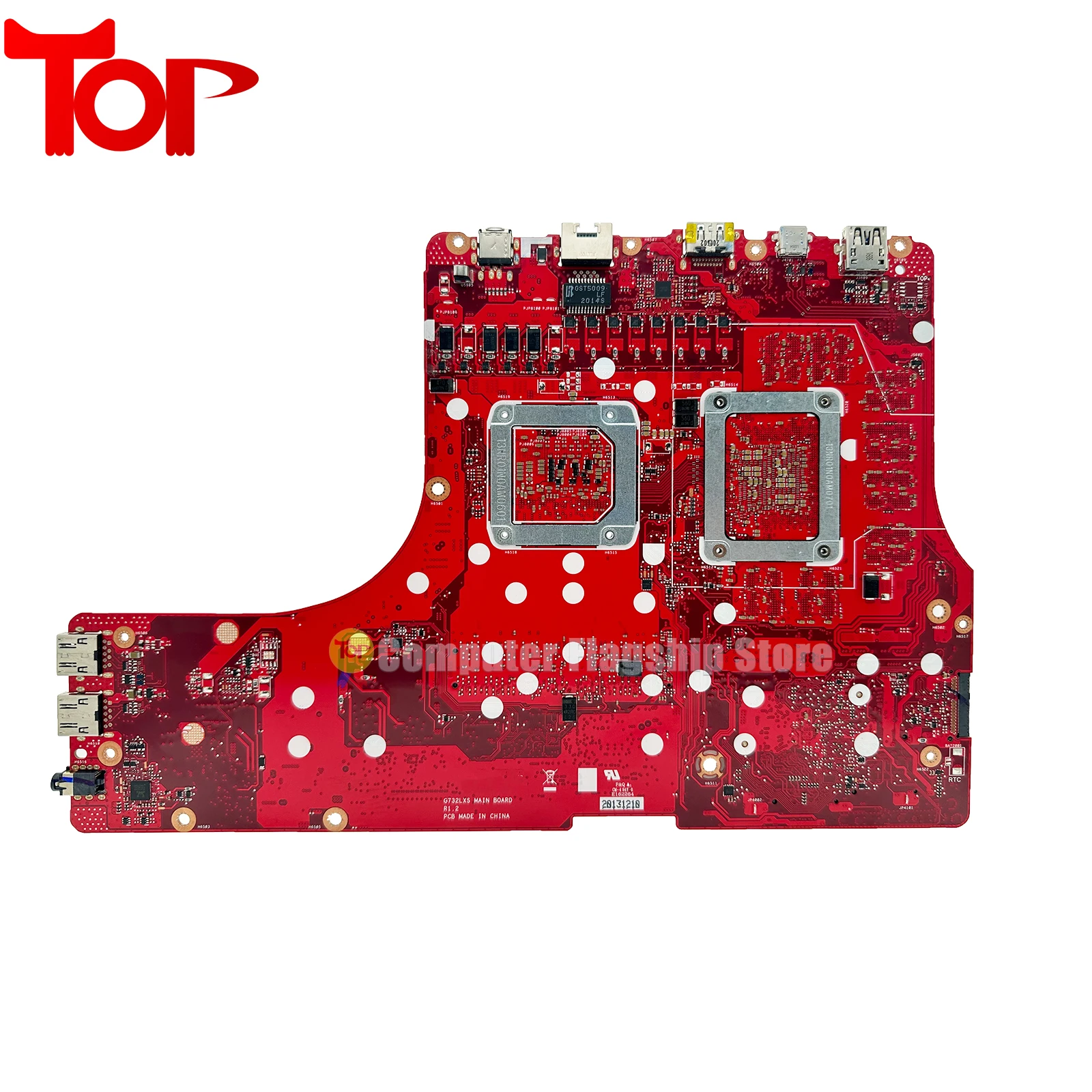 G732LXS Mainboard For ASUS ROG Strix SCAR 17 G732  G732L G732LX GL732LXS Laptop Motherboard i7 i9-10th RTX2080-V8G 100% Test