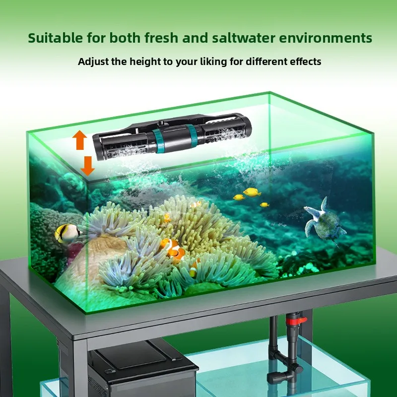 jebao jeco new GCP fish tank circulation pump silent wave pump bottom blowing aquarium wave maker WIFI multi-mode