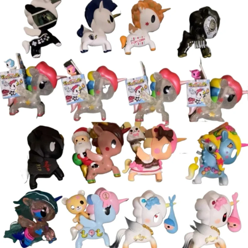 Tokidoki Unicorno Figurka z dynastii Han i Tang w pudełku niespodziankowym, dekoracyjna, kolekcjonerska ozdoba na biurko — 2