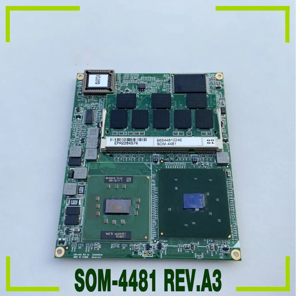 ETX Embedded CPU Motherboard Original For Advantech SOM-4481 SOM-4481 REV.A3