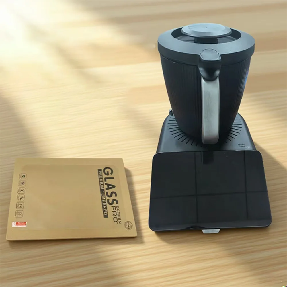 واقي شاشة لخلاط TM7 مكون من قطعتين من الزجاج المقسى يوفر مقاومة للخدش وتجربة عرض شفافة