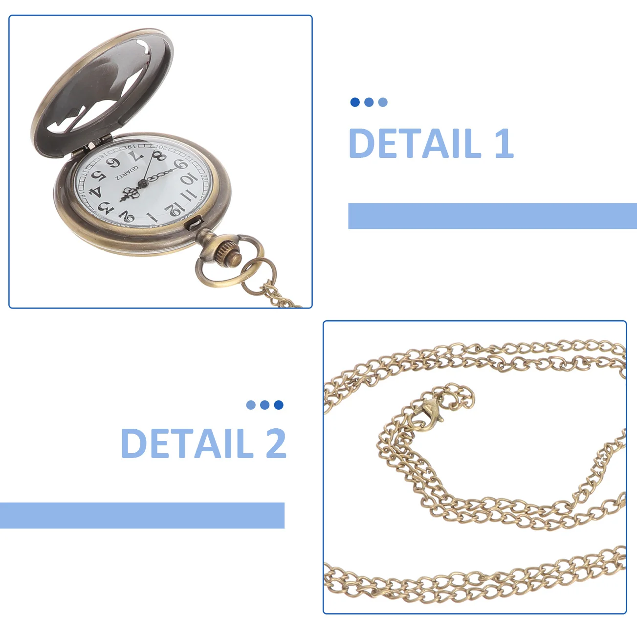 

Vintage Rose Flower Pattern Titanium Pocket Watch Chain Necklace Hanging Quartz Movement Retro Mini Portable Design for Women
