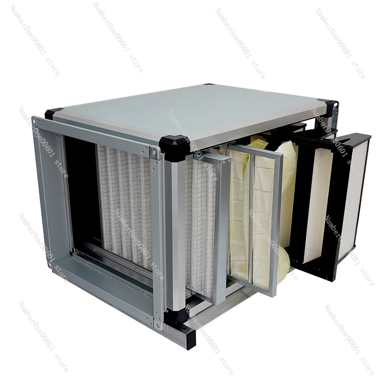 High-efficiency purification filter box filter PM2.5 purification box purifies the air dust and removes particulate matter