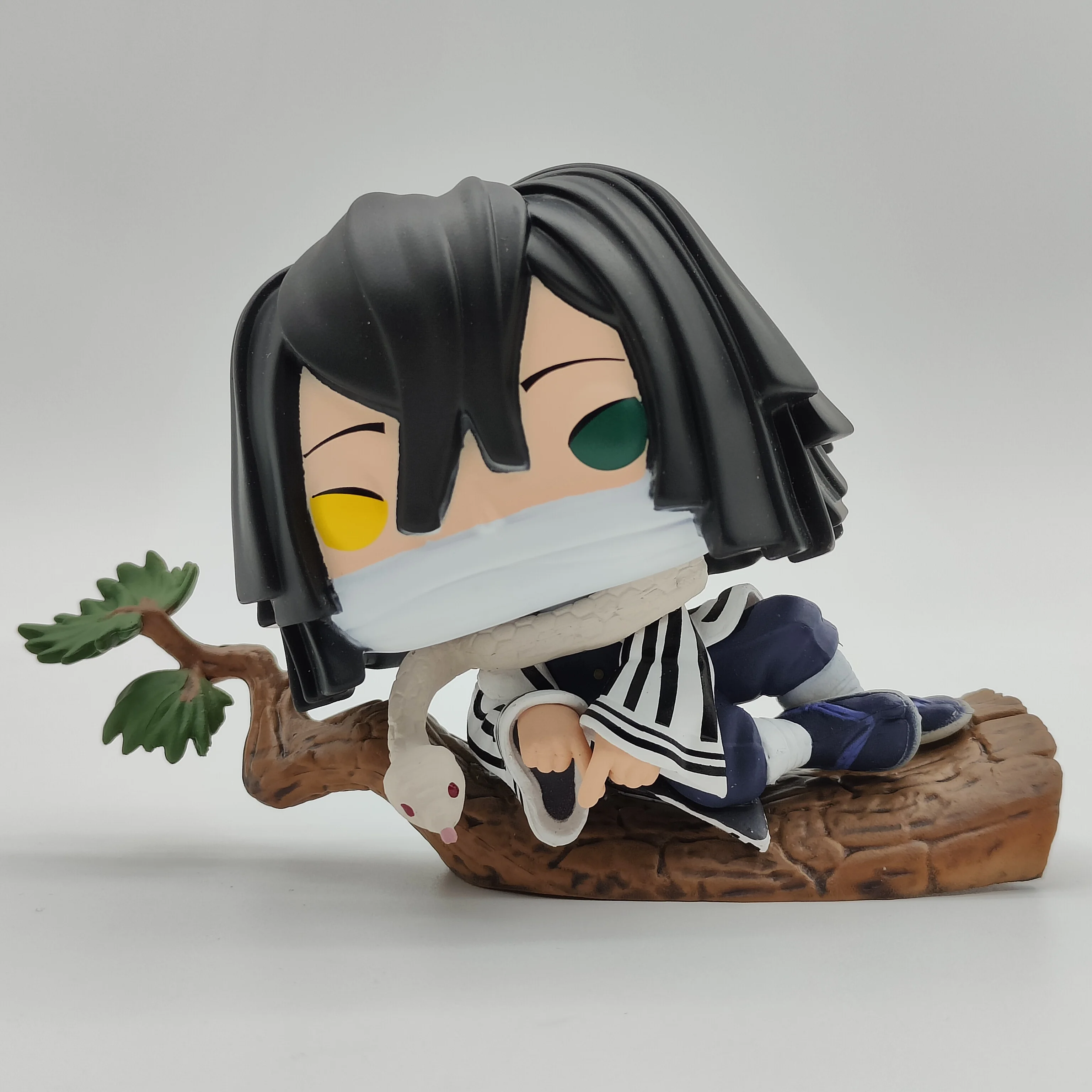 Demon Slayer 1395 OBANAI IGURO Vinyl Figurine Cute Doll Anime Peripherals Action Figure Collection Model Toys