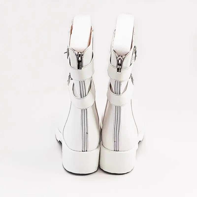 Anime Manjiro Sano Cosplay Schuhe Männer Unisex Requisiten PU Stiefel für Halloween Karneval Party Weihnachten Angepasst