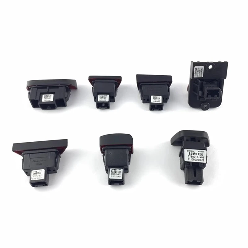 Emergency Light Switch for CHANGAN CS35P CS55 EADOPLUS Alsvin V3 Instrument Panel Double Flash Hazard Light Brake Button Switch