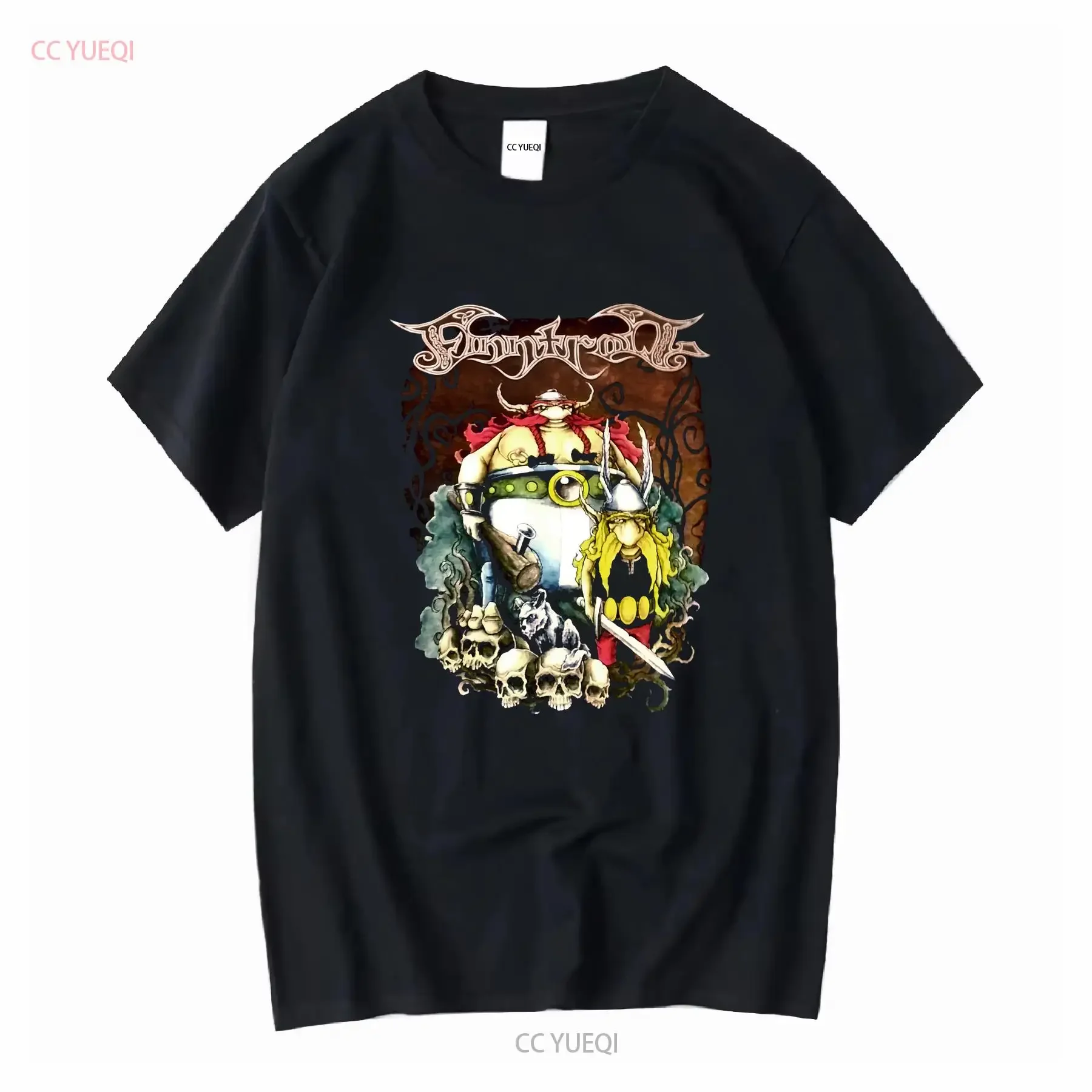 New 323239 Finntroll Viva La T Shirt Size S 5XL long or short sleeves vintage Washed Unisex Comfortable streetwear Stretched