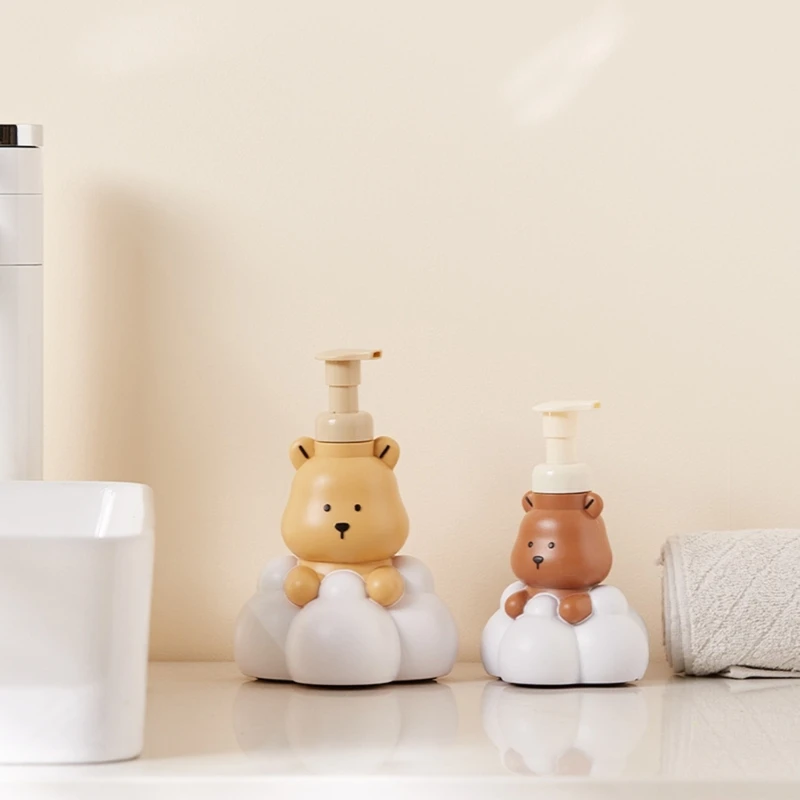 Bagno orso dei cartoni animati da 250 con questo simpatico dispenser schiuma orso dei cartoni animati