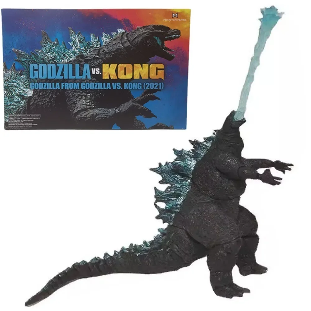 

2021 Movie Version Godzilla Vs Vajra Action Figures Super Giant Beast Movable Toy Figurine Model Ornament Kids Hobbies Gifts