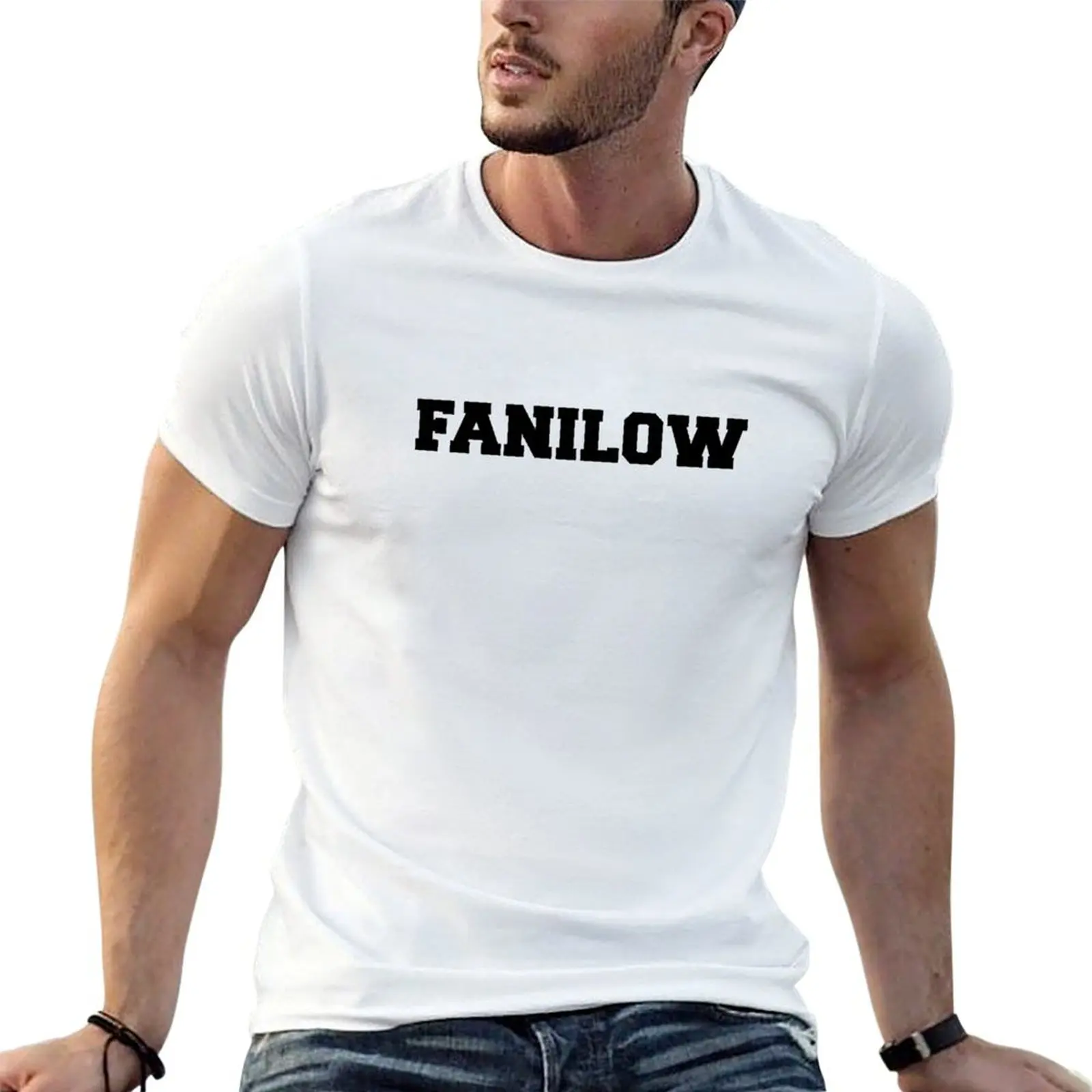FANILOW - Varsity T-Shirt Simple Graphic Design T-Shirt