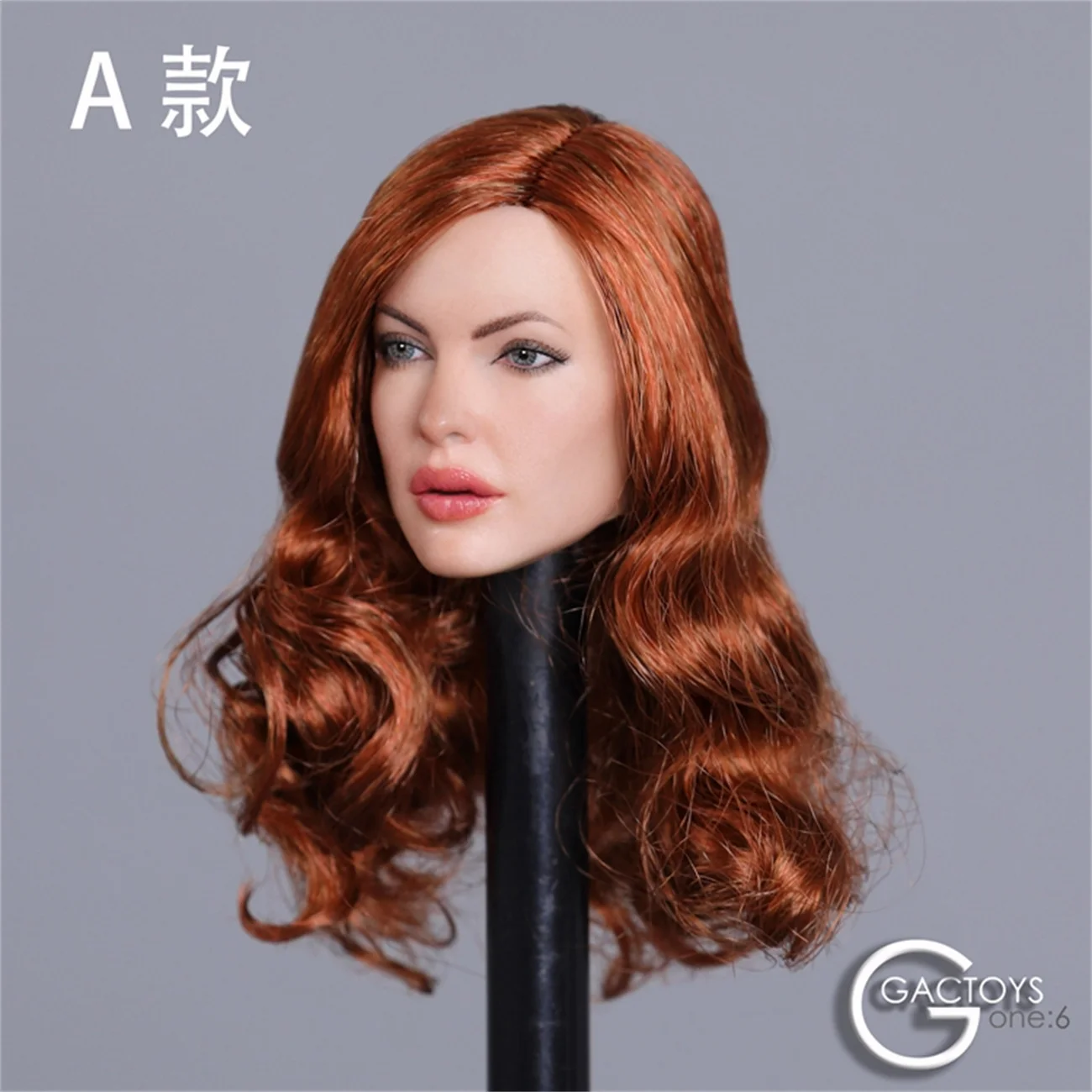 

GACTOYS GC031 1/6 Scale Head Sculpt Female Long Curls HairPanted hair Beauty for 12'' Girl Action Figure Soldier Hobbies Toys