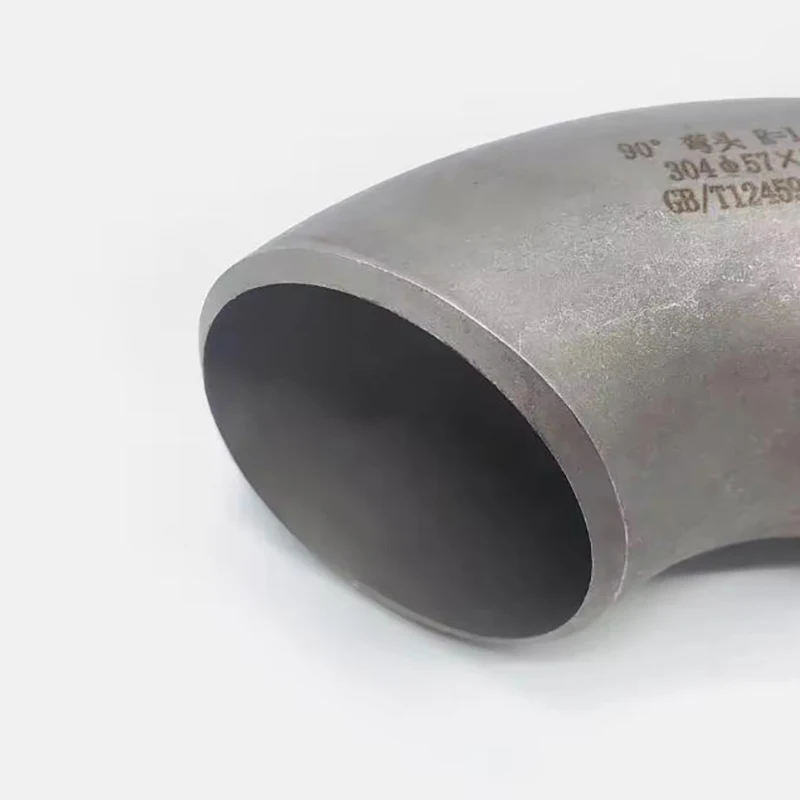42 45 48 51 57 60 76 89mm 1-3/4" 2" 2-1/4" 2.5" 3" OD 304 Stainless Steel 90 Degree Elbow Butt Welded Pipe Fitting