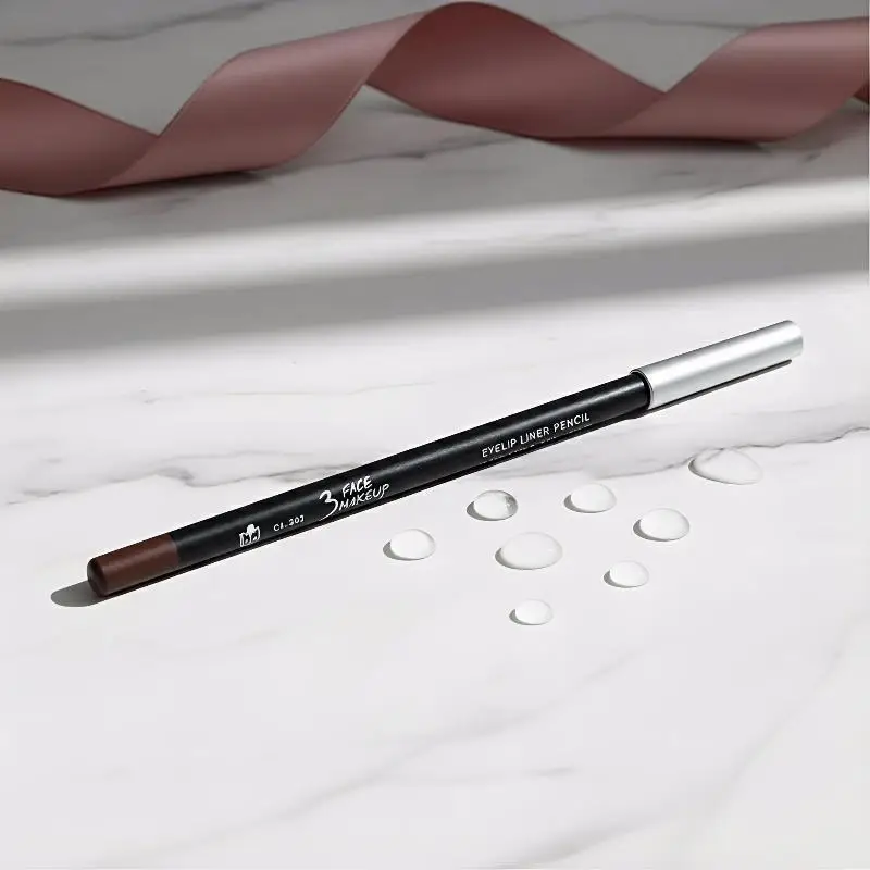 12Pcs High Pigmented Eyeliner Eyebrow Pencil Hard Refill Black Brown Long Lasting Waterproof Makeup Cosmetic Pen