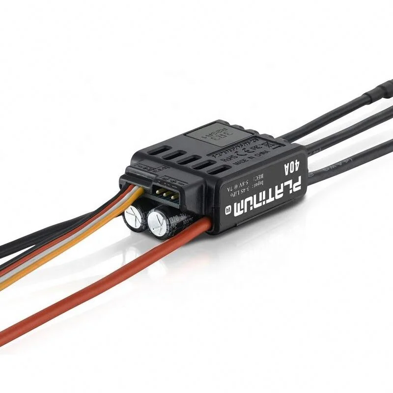 Hobbywing Platinum 25A 40A V4 Regolatore elettronico di velocità senza spazzole ESC per RC Fix-wing Heli FPV Multi-rotore