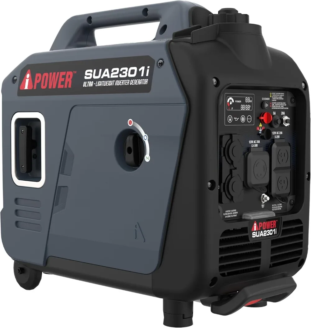 Portable Inverter Generator,2300W RV Ready,Portable Ultra-Light Weight for Backup Home Use, Tailgating & Camping