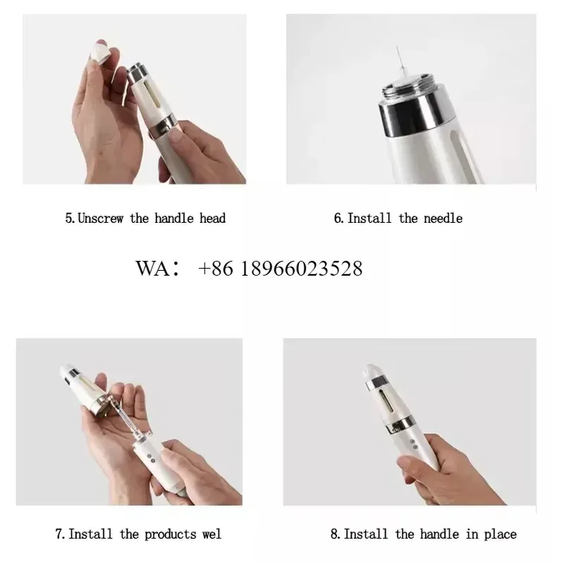 WMWMNU For Facial Care Messo Device Free High Pressure for Rejuvenation