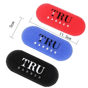 Friseur Ölkopf -Styling -Aufkleber, Gradientenhaarskulptur, Klebrittel, Barber -Salonzubehör, 2 PCs, 4pcs 6 Hauptverkaufsklettverschluss - №1