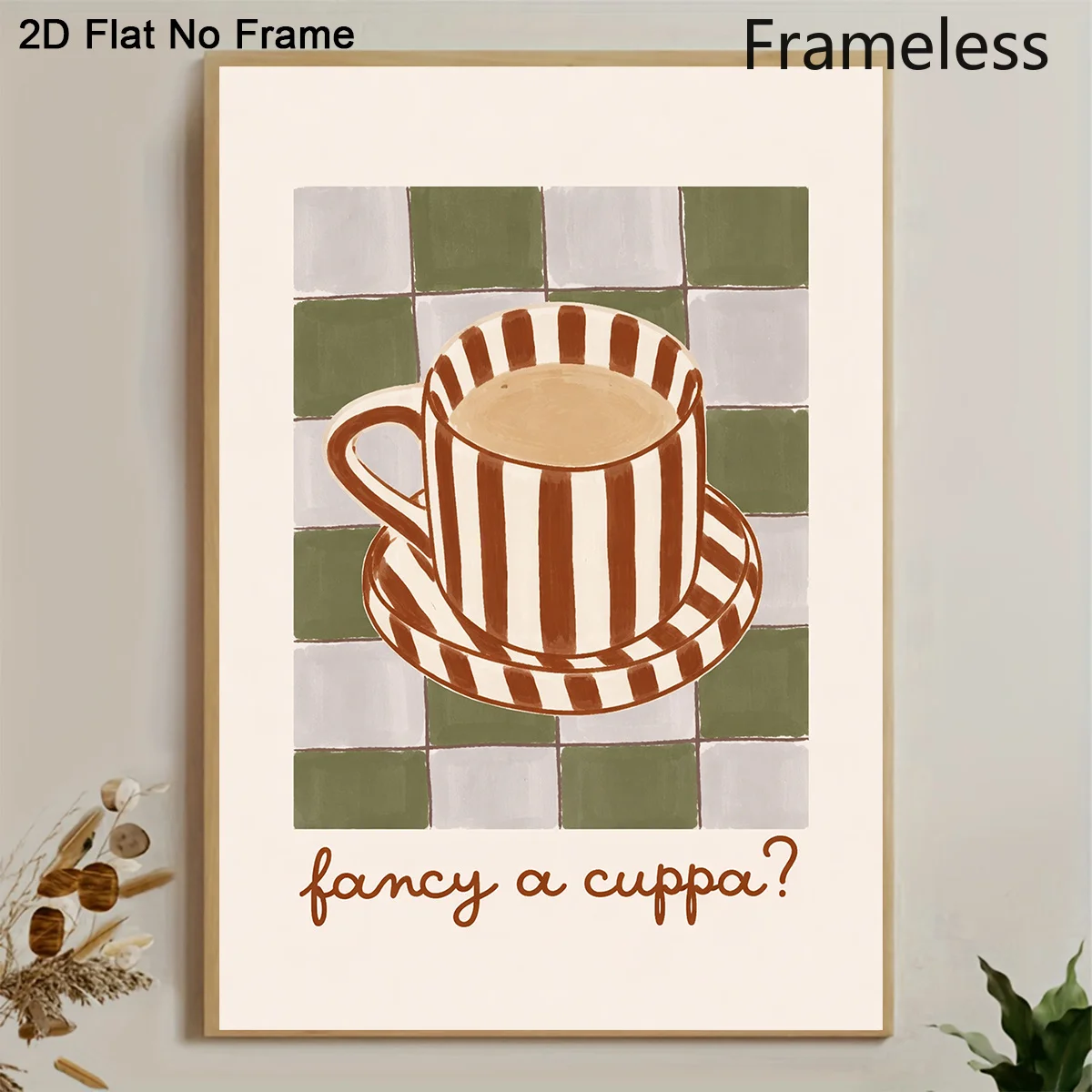 2D Flat, Frameless Vertical 
