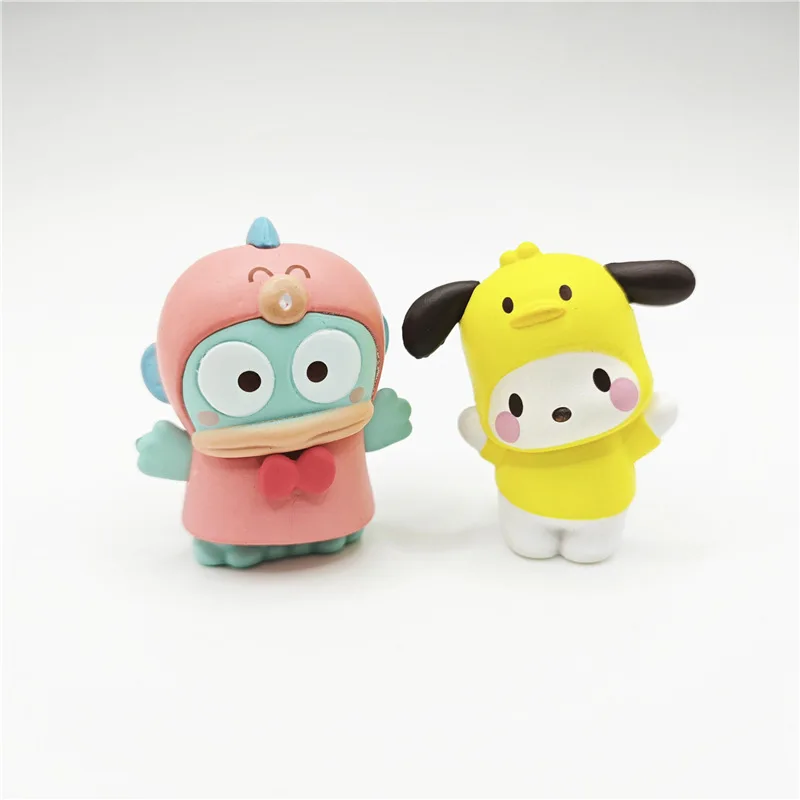 Sanrio boîte aveugle Kawaii Anime Kuromi cannelle ma mélodie figurine jouets décoration de bureau cadeau d'anniversaire