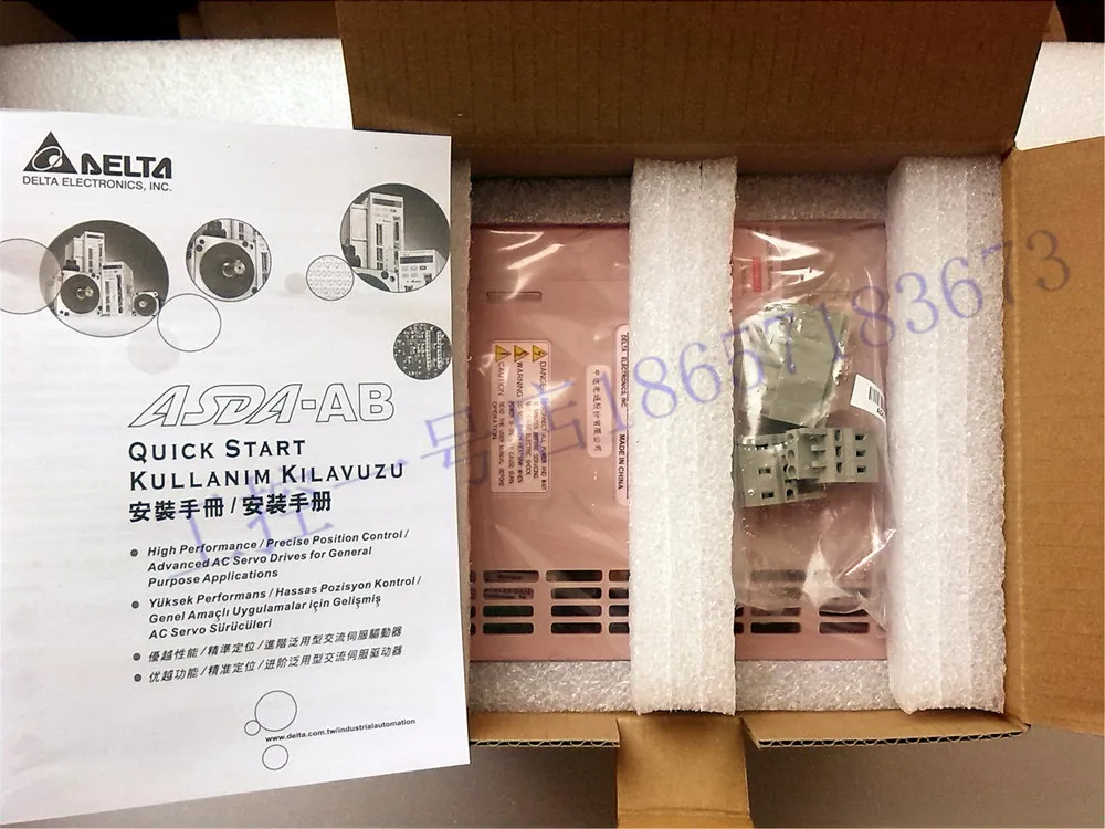 New Original Taiwan Delta AB Series Servo Drive ASD-A2023-AB Power 2KW Quality Assurance 1 Year