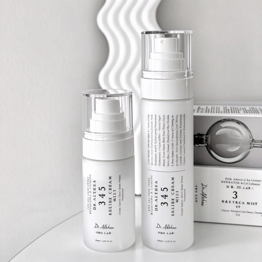 Dr.Althea 345 Relief Cream Mist Hyaluronic Acid Skin Barrier Repair Sensitive Skin Soothing Facial Calming Ultra Fine Mist Spray