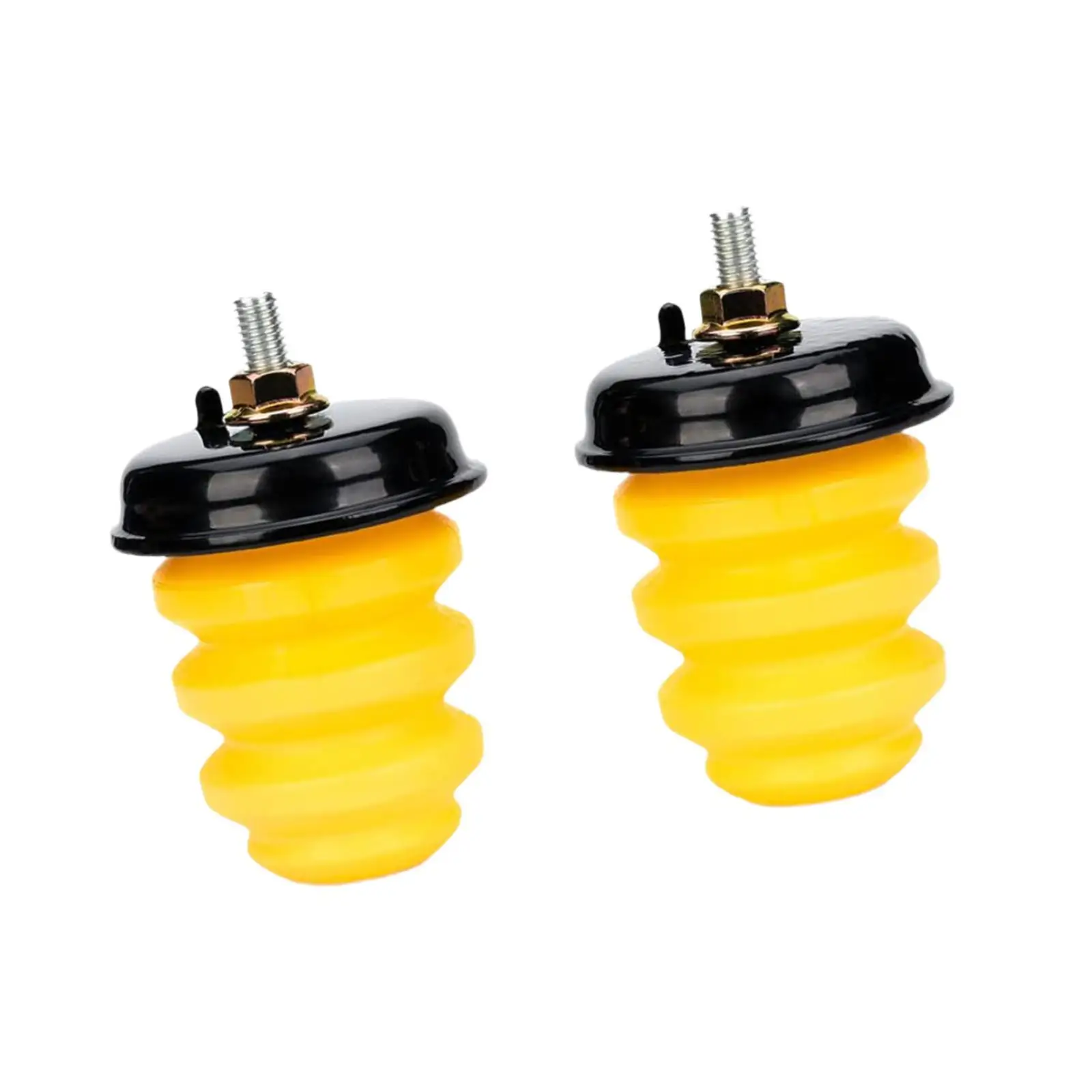 2 Pieces Bumper Stops Rubber Premium Spare Parts Easy Installation Accessories Rear Axle Bumper for Chevy Silverado 1500