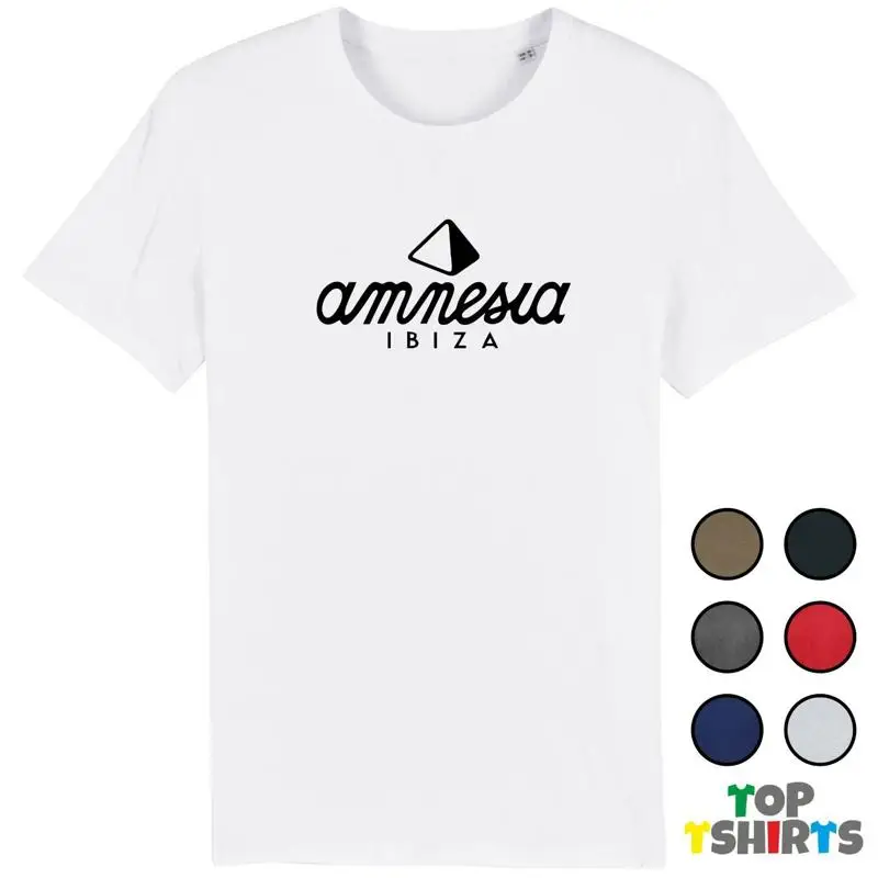 Amnesia Club Ibiza T Shirt Party Rave Dance Top Summer Spain Raver Carl Cox