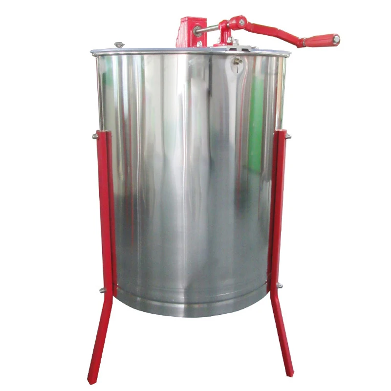 4-Frame Manual Reversible Radial Bee Honey Processing Machine Used Honey Extractor For Animal Husbandry For Extraction