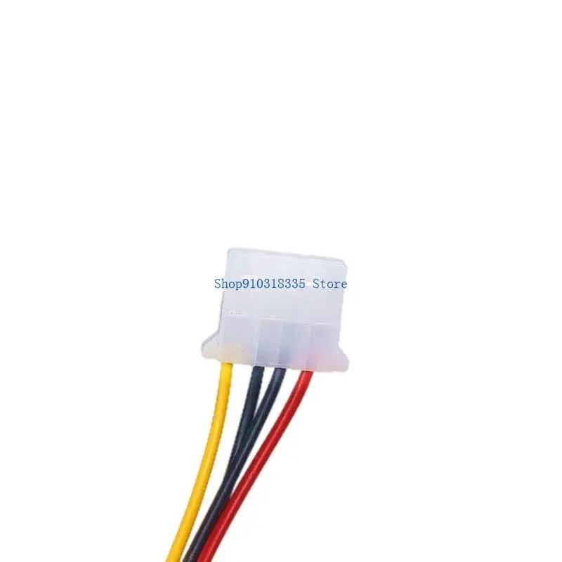  4 Pin IDE to Hard Driver Power Cable 15Pin Y Splitter Double Hard Drive Disk Extension Cord Adapter Connector