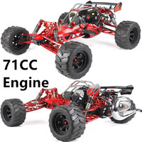 ROFUN 1/5 Scale BAHA 5B 710 MAX 71cc KIT 2T Gasoline Engine CNC Lengthening Alloy Frame RC Car Truck Boy Christmas Birthday Gift