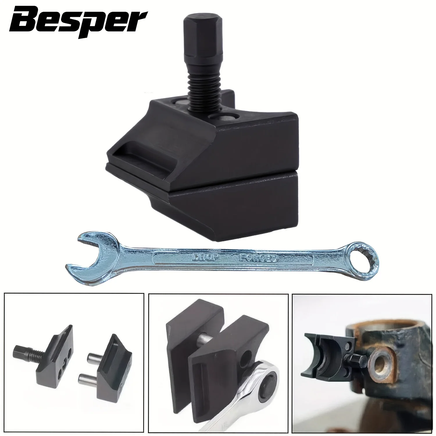 

Инструмент для разбрасывания ступицы колеса, расширитель поворотного кулака с гаечным ключом, разветвитель стойки автомобильной подвески в сборе, разветвитель стойки подвески