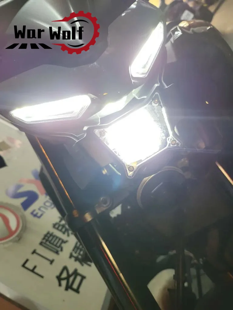 Motorcycle Accessories Headlight Protector Screen Protective Cover Guard Headlamp Shield For YAMAHA NEW MT03 MT25 2021-2023