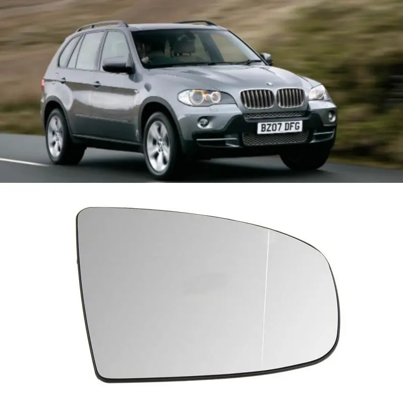 

2pc Heated Mirror Glass Rear view mirrors For BMW X5 E70 2008 2009 2010 2011 2012 2013 X6 E71 2008 2009 2010 2011 2013 2014