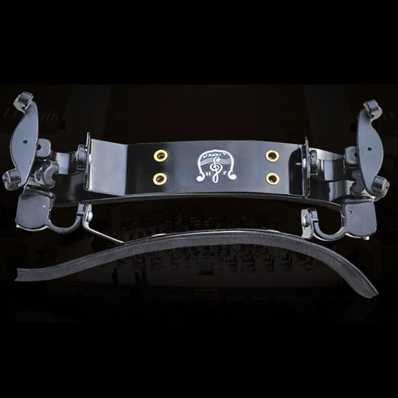 Violin Shoulder Rest 3/4-4/4 Violino German style Aluminum alloy Adjustable Shoulder Rest Pad Support Parts Accessories Fittings