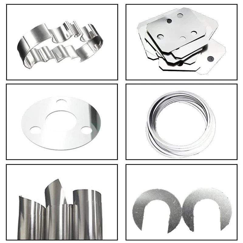 1pcs steel strip thickness 0.01mm~0.3mm thin steel stainless steel foil length100-1000mm