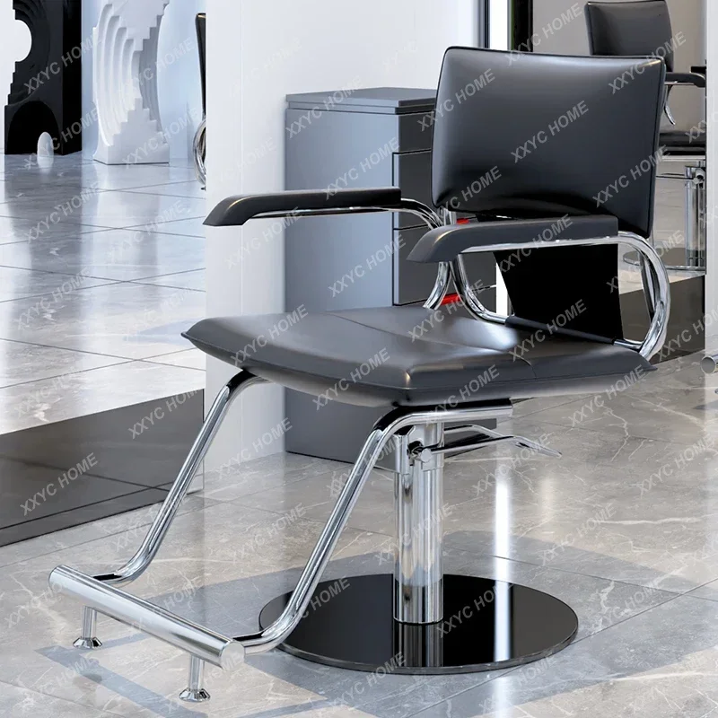 

Новый салон, модное парикмахерское кресло, парикмахерское кресло, простая стрижка волос