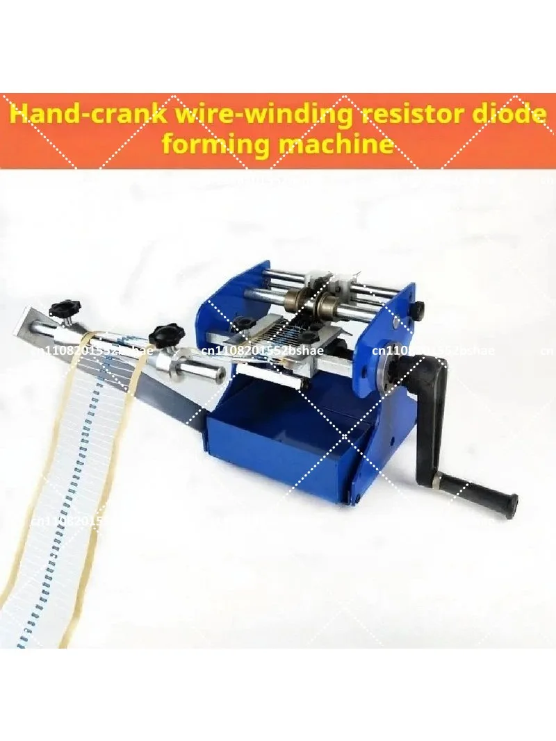 Hand Type U-shape Resistance Forming Machine Resistor Axial Lead Bend Cut & Form Machine Resistance Forming / U Molding Machine