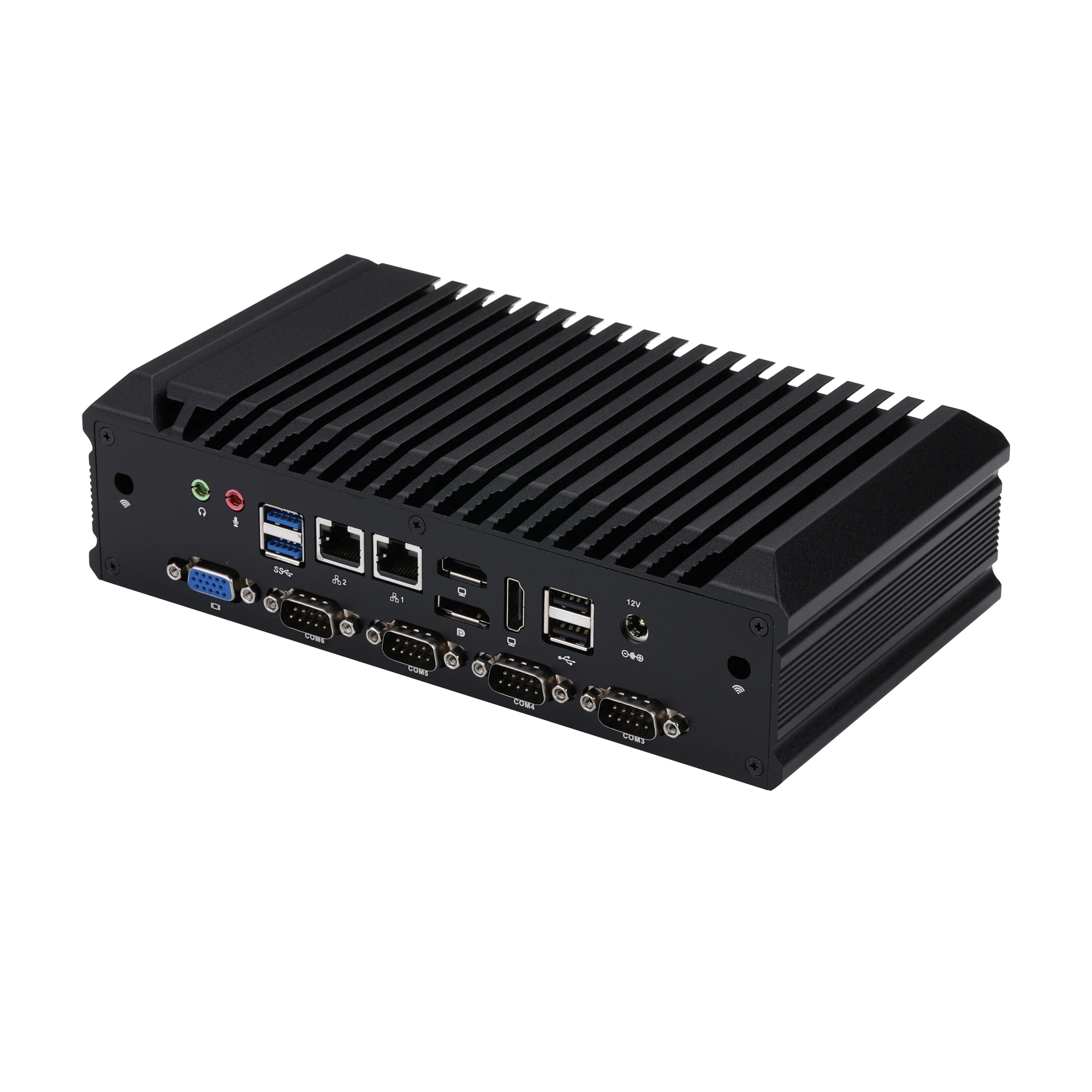 Q31251X Qotom Mini PC AlderLake U 12th Gen 1215U 1235U 1255U 1240P 6COM VGA Firewall Server Mini Computer