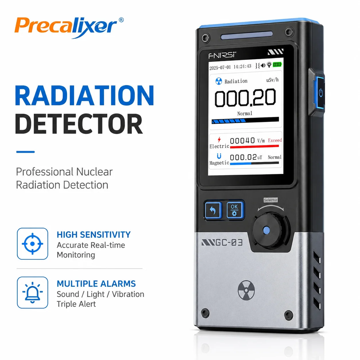 Intervalometer Timer - 3 in 1 Geiger Counter Nuclear