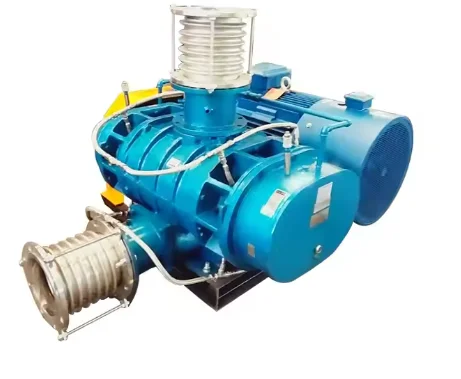 Industrial Big Volume Three Lobe Breeding Root Air Blower With Big Volume