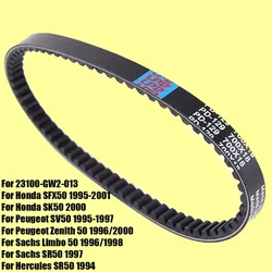 드라이브 벨트 혼다 SFX50 SK50 푸조 SV50 제니트 50 삭스 림보 50 헤라클레스 SR50 SFX SK SR 50 23100-GW2-013 용