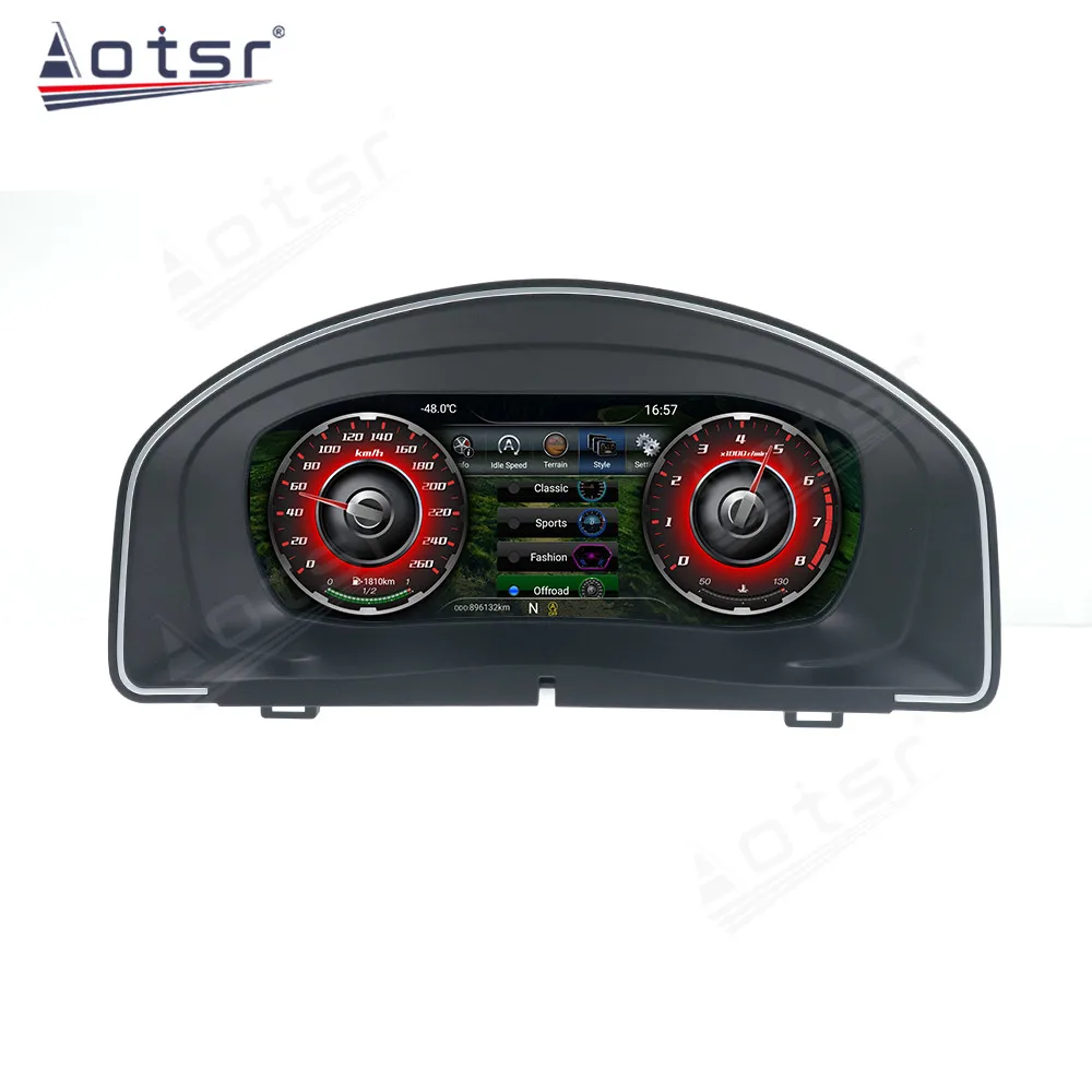 Car LCD Dashboard For Volkswagen VW Scirocco 2008-2022  Panel Virtual Cockpit Digital Cluster Speedometer Instrument