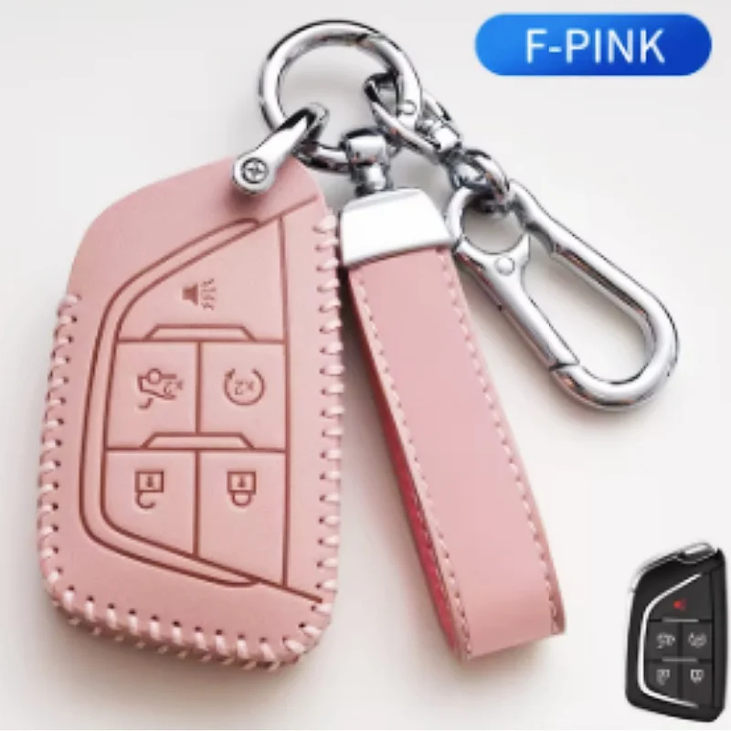 

For Cadillac Escalade CT4 CT5 Cadillac 2019 2020 2021 2022 5 Buttons Car Remote Key Case Shell Fob Cover Holder Accessories