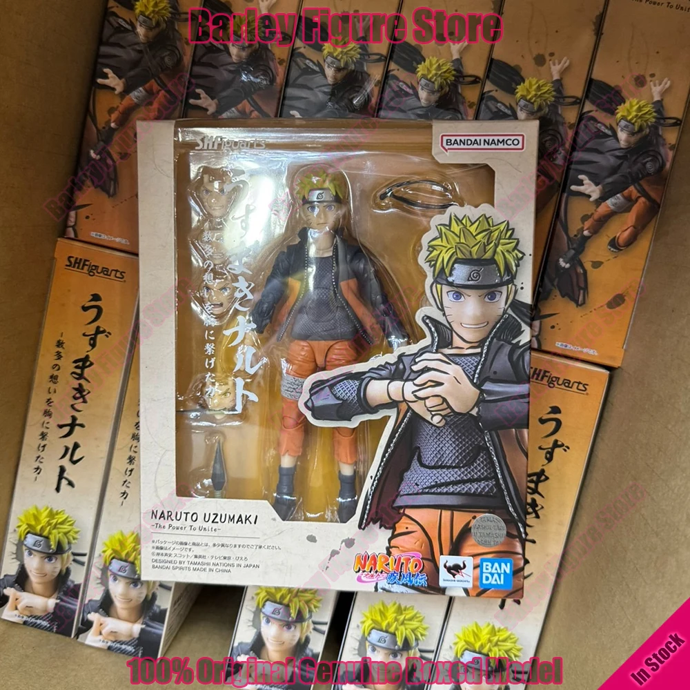 

In Stock S.H.Figuarts Naruto Uzumaki The Power That Connects Countless Feelings Anime Action Figure Collection Model Kit Toys